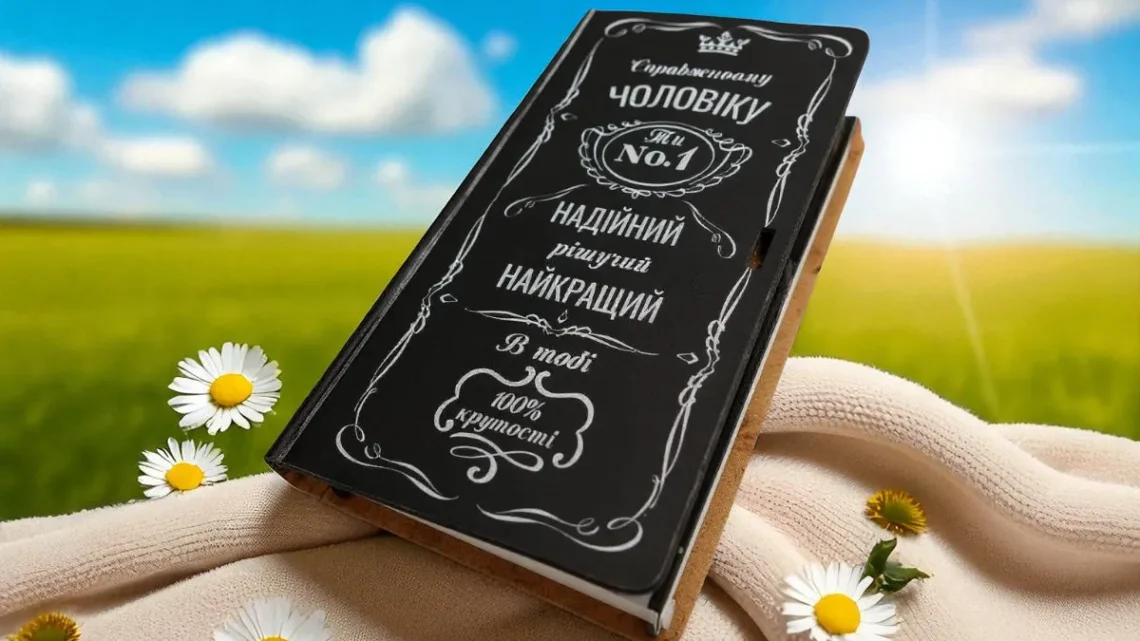 Дерев’яний конверт ручної роботи, унікальний подарунковий аксесуар для грошових подарунків або сертифікатів.