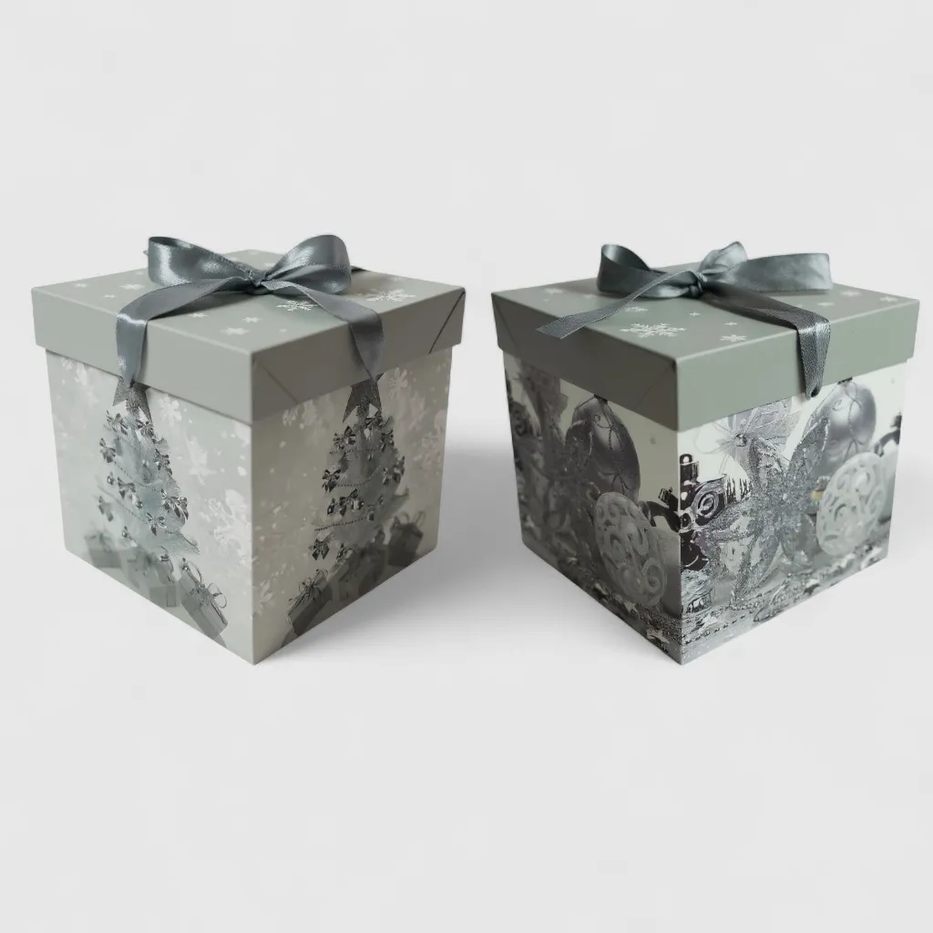 Подарункові коробки 22×22×22 см — 12 шт