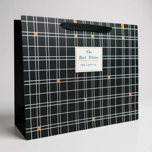 Подарункові пакети 46×35×15 см — 12 шт, картон