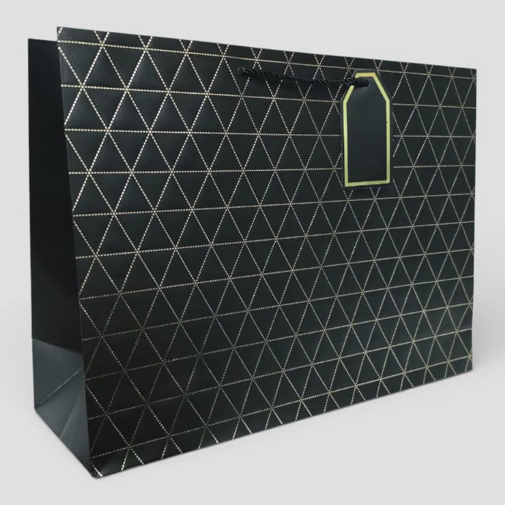 Подарункові пакети 23×18×10 см — 12 шт, картон - Зображення 5