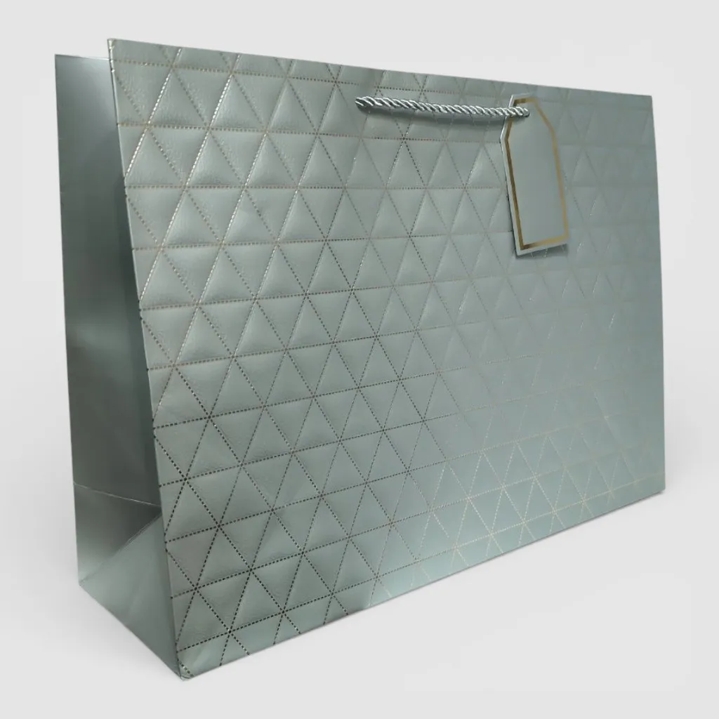 Подарункові пакети 23×18×10 см — 12 шт, картон - Зображення 7