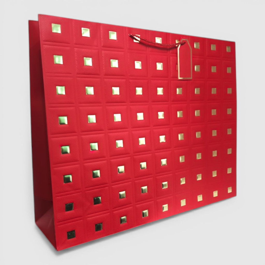 Подарункові пакети 43×31×14 см — 12 шт, картон - Зображення 7